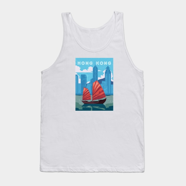 Hong Kong Tank Top by GreekTavern